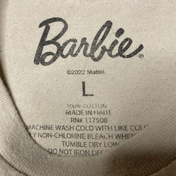 BARBIE Colorful Crop Short Sleeve Tee Shirt - Picture 5 of 7